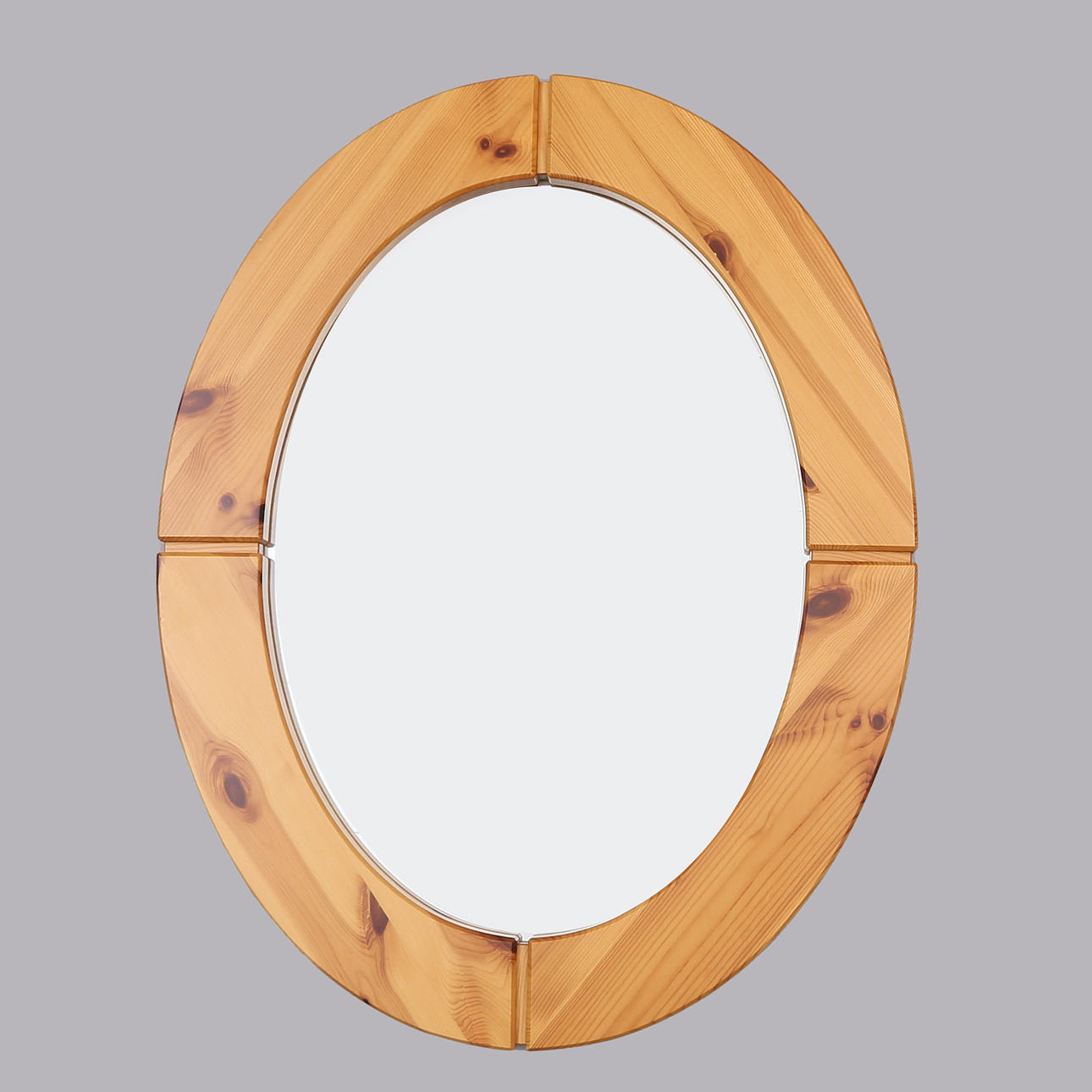 MIRROR, pine, 20th century.