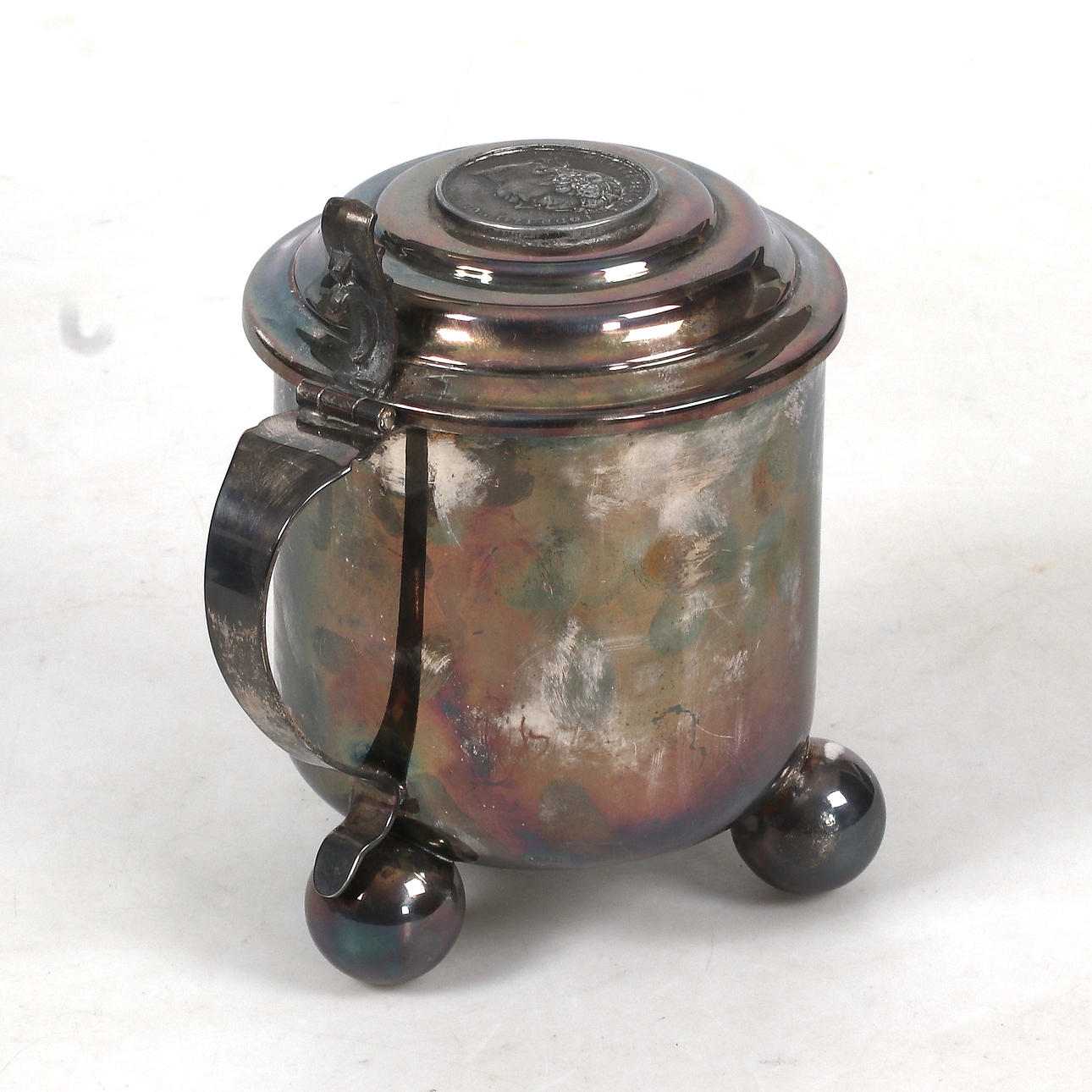 STOP, nysilver, barockstil, 1900-tal.