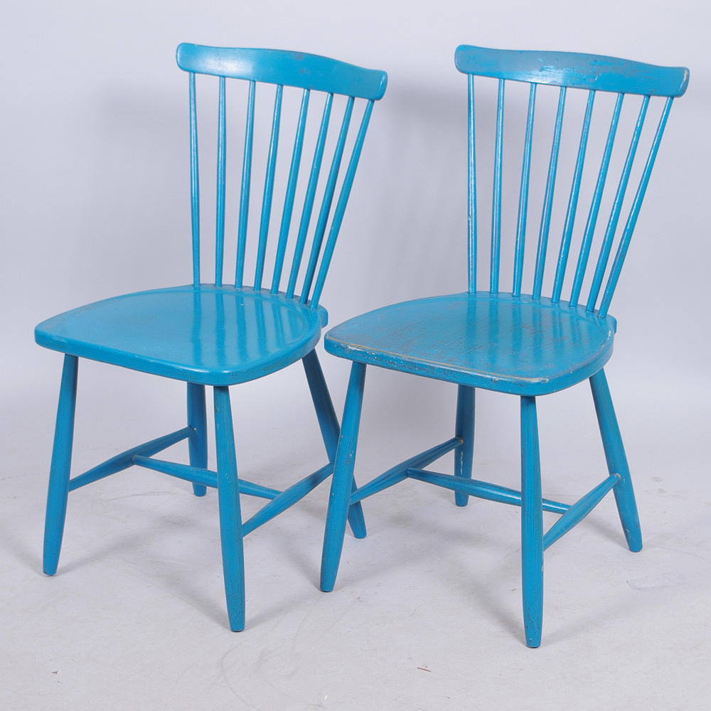 PINNSTOLAR, 1 par, "Haga", design S.E Fryklund.