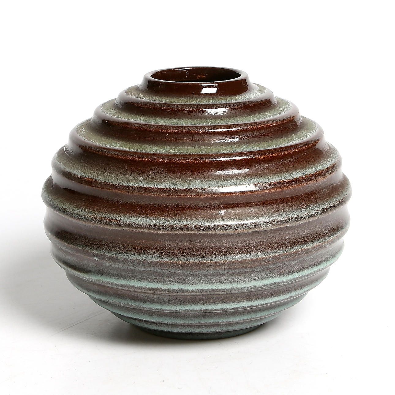 VAS, keramik, Art Deco, "modell D9/1", Ewald Dahlskog, Bo Fajans. 1930.