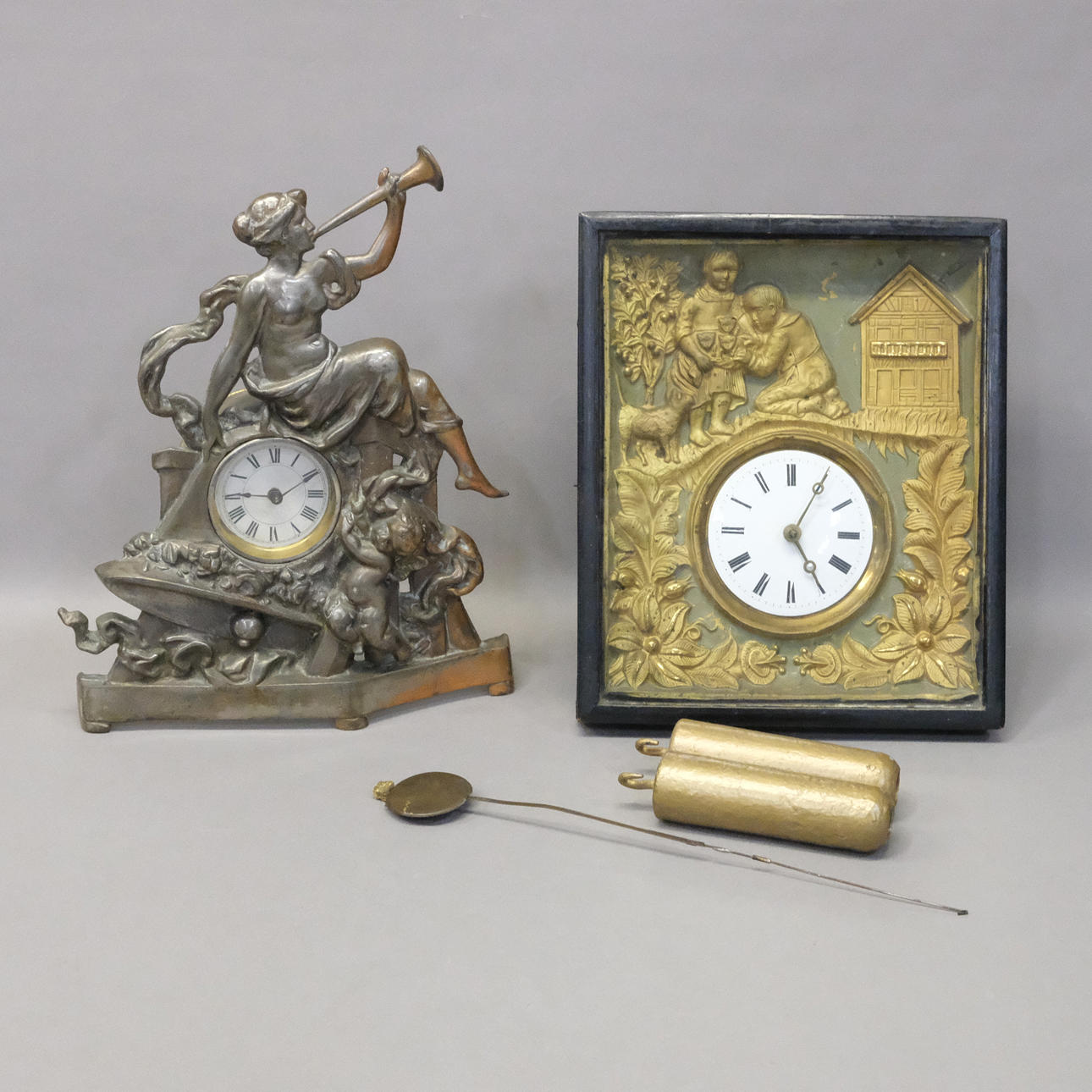 RELOJ DE PARED Y DE MESA SCHWARZWALD.
