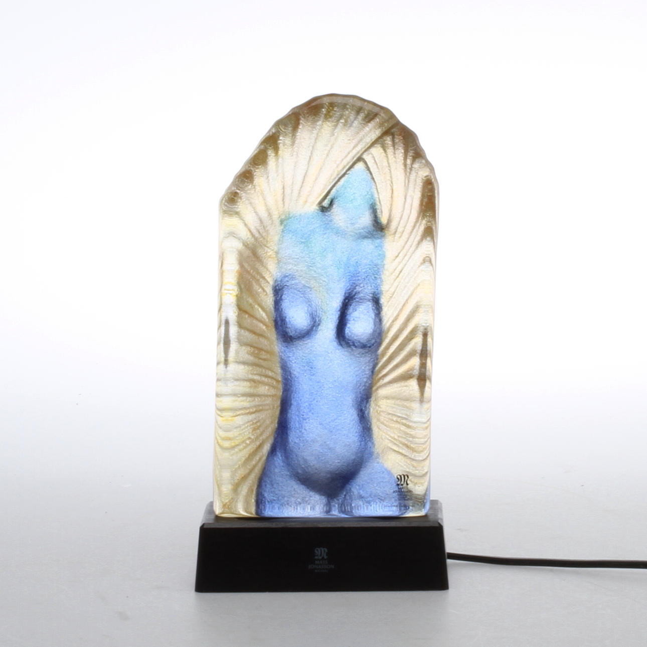 SKULPTUR, glas, Erika Höglund, Mats Jonasson, Målerås.