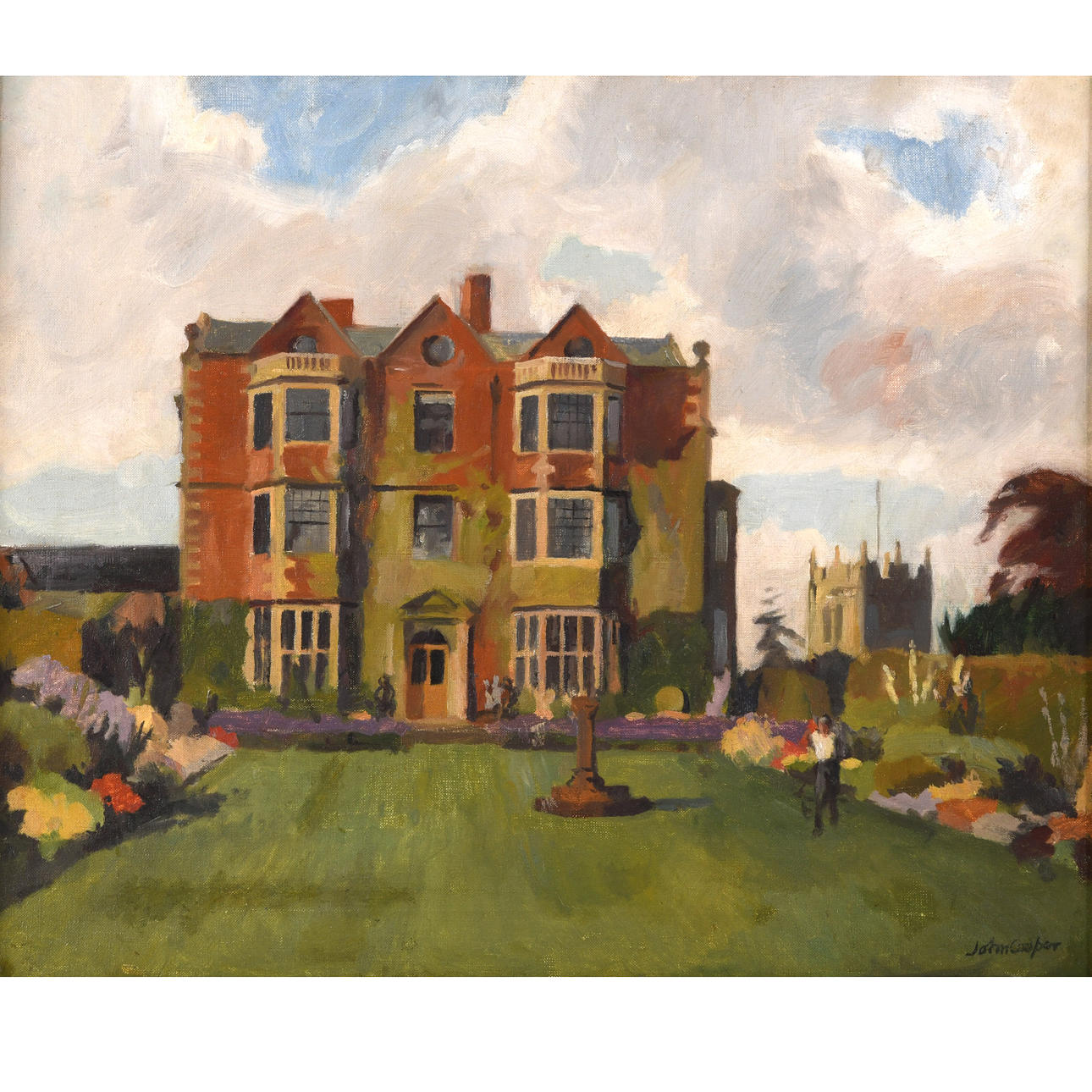 JOHN ALBERT COOPER (1894-1943). GOLDSBOROUGH HALL, KNARESBOROUGH, NORTH YORKSHIRE.
