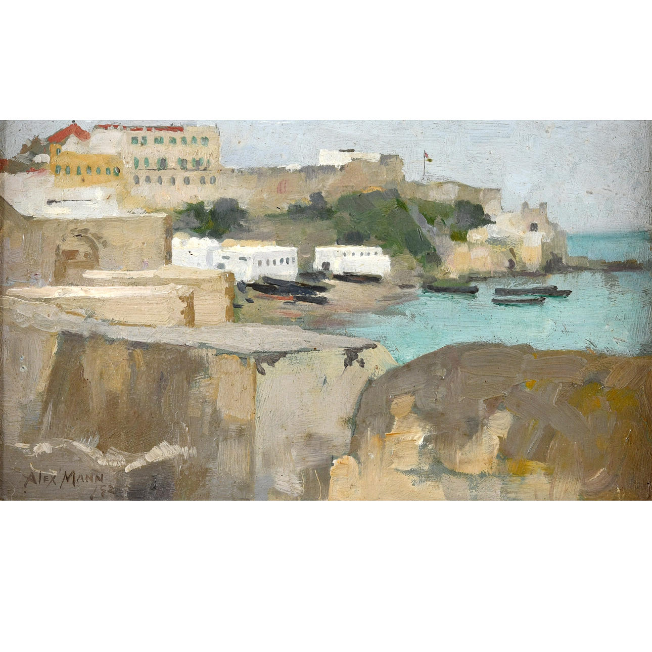 ALEXANDER MANN (1853-1908). TANGIERS, 1892.