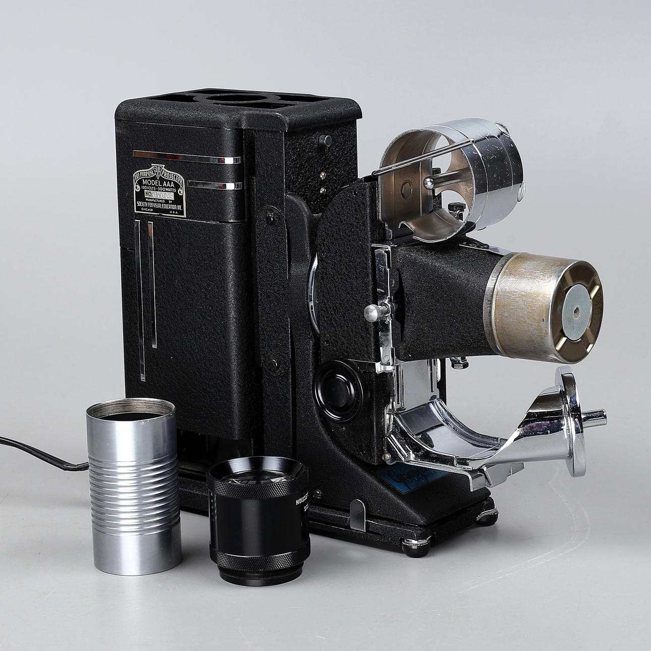 PROJECTOR, "Tri-purpose projector", model AAA, 1940s/50s.