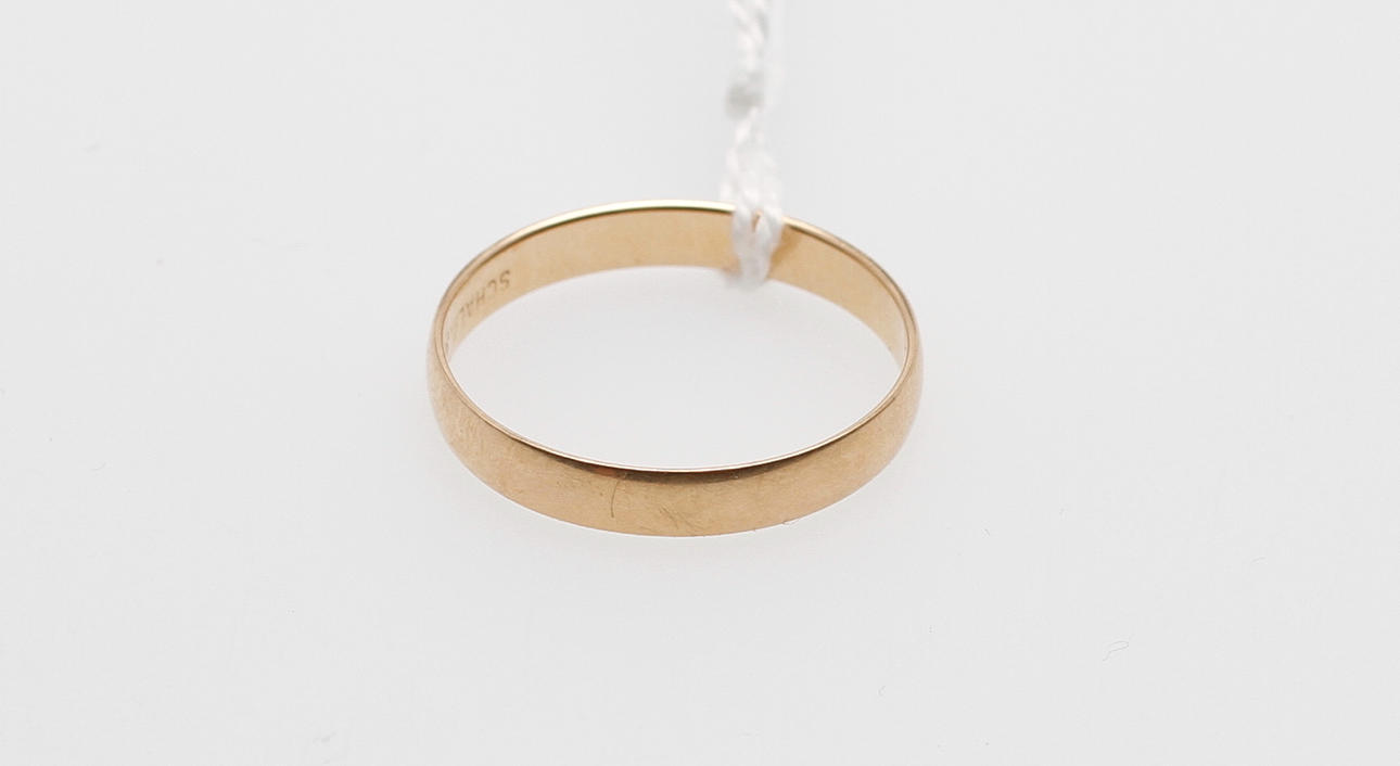 RING, 18k guld, ca 2,5g.