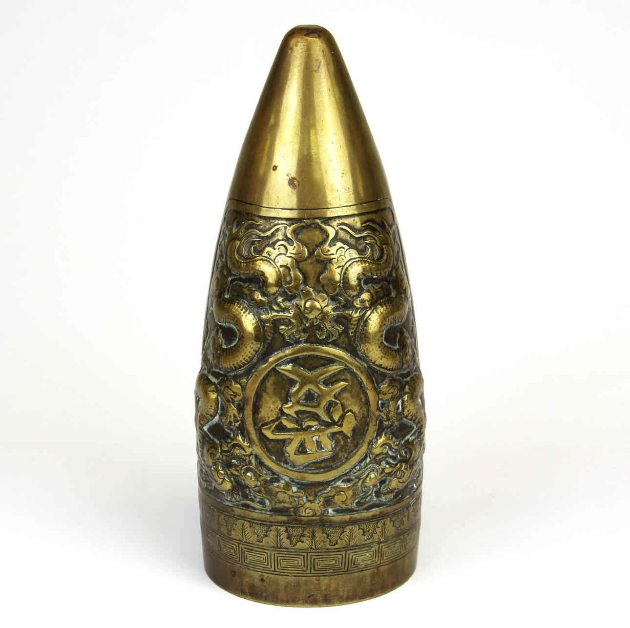 MID 20TH C. CHINESE MILITARY SHELL.
