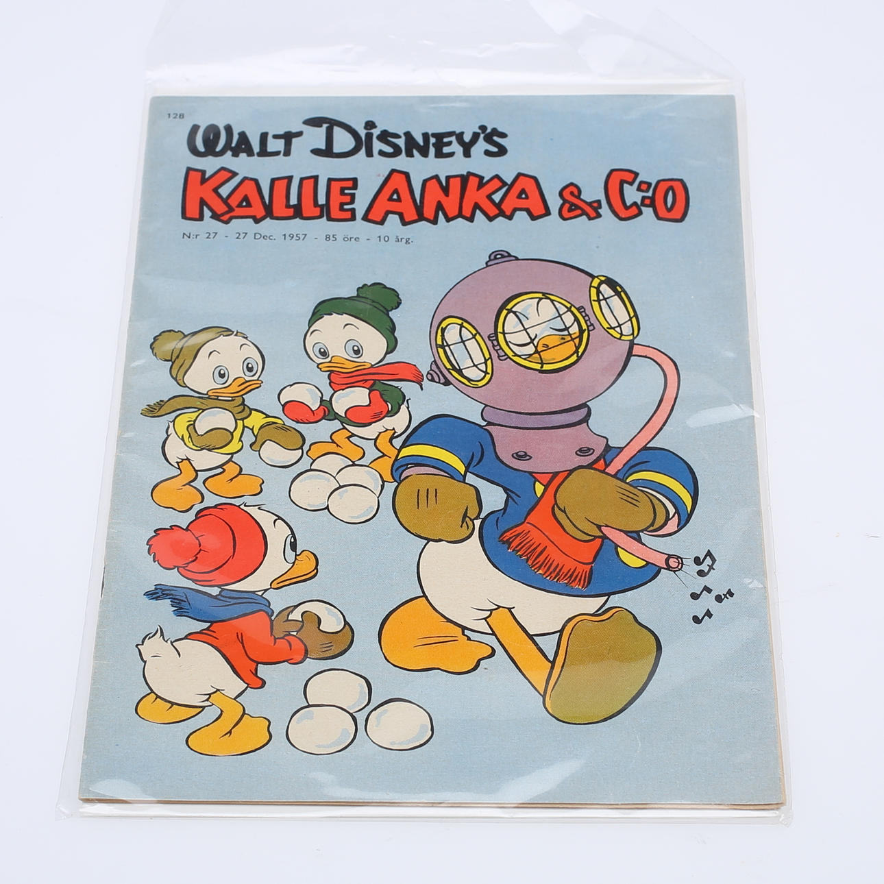 SERIETIDNING, Kalle Anka & C:o. 1957.