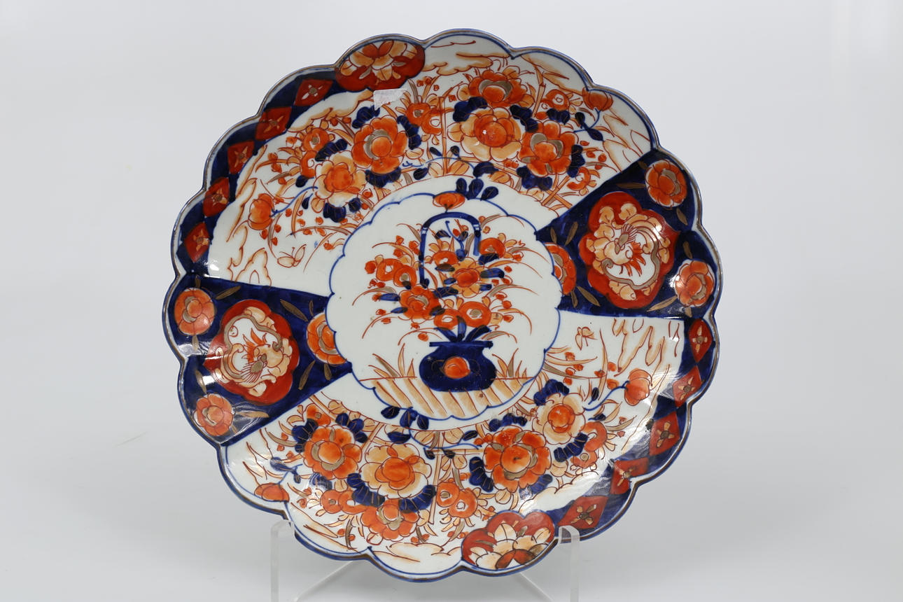 FAT, porslin, Imari, Japan, 1800-tal.