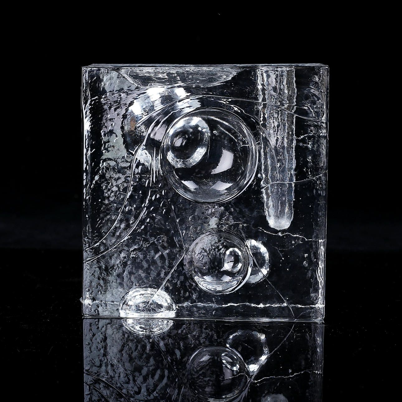UNO WESTERBERG. Vas, glas, Pukeberg. 1960/70-tal.