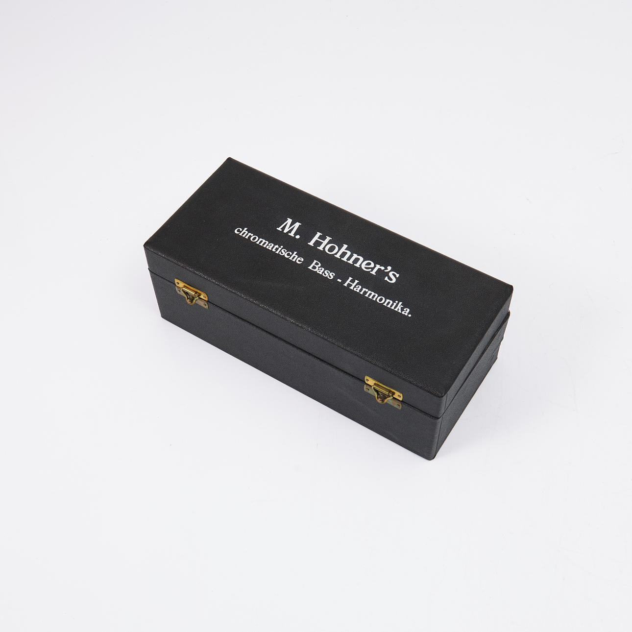 HOHNER, harmonica, M. Hohner's Chromatica, numbered 265, in original hard case.