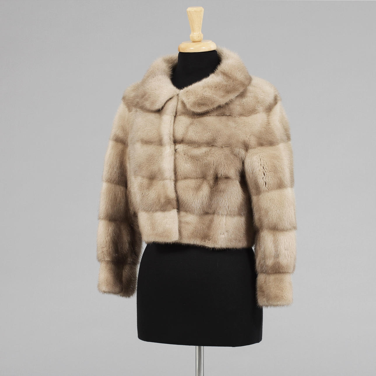 DAMPÄLS, mink, kort modell, Körsnär H Rosén.