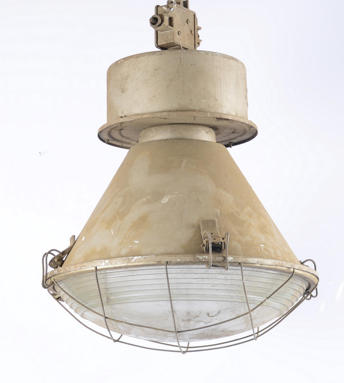 INDUSTRILAMPA, metall och glas, modell ORP-250E-1.