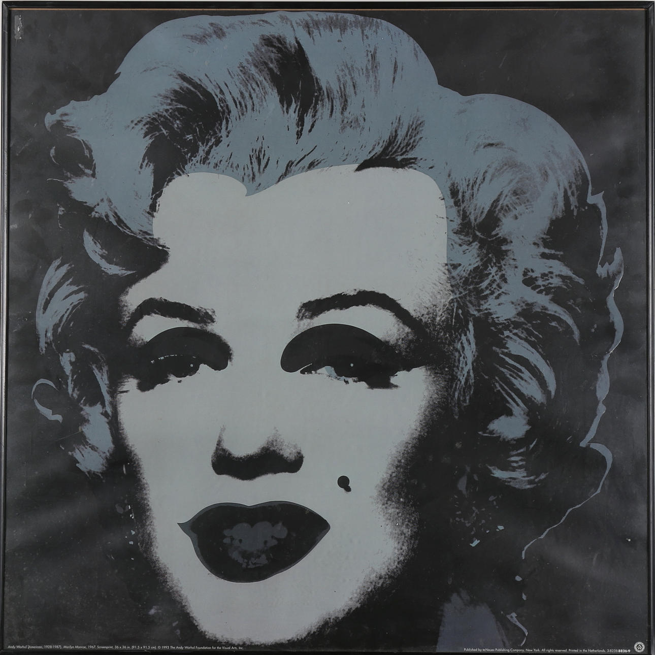 ANYD WARHOL. Affisch, Marilyn Monroe, osignerad.