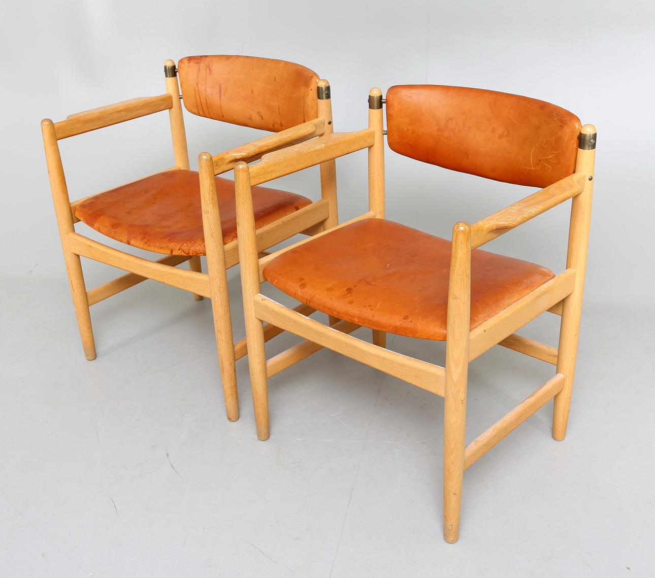 BORGE MOGENSEN. Stolar, 2 st, Karl Andersson & Söner, 1900-talets mitt.