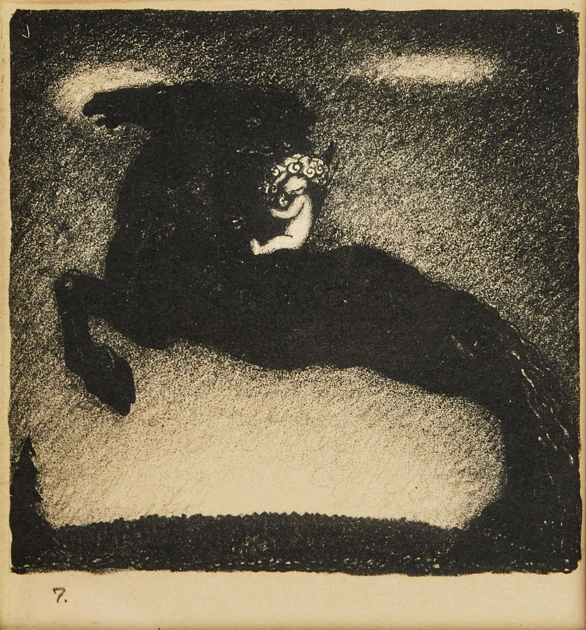 JOHN BAUER. "The Troll Horse".