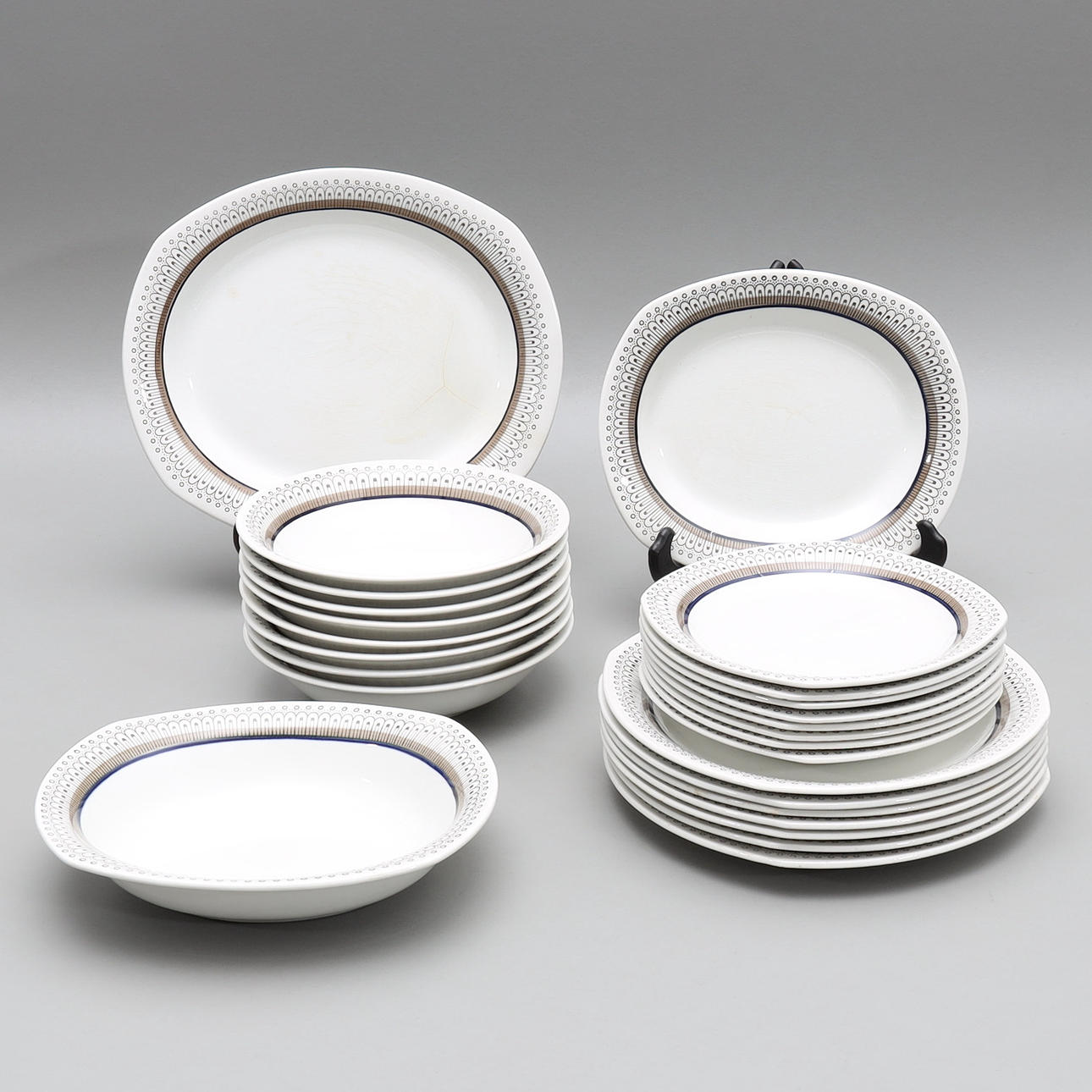 SERVIS, Gefle, "Arkad", 26 delar.