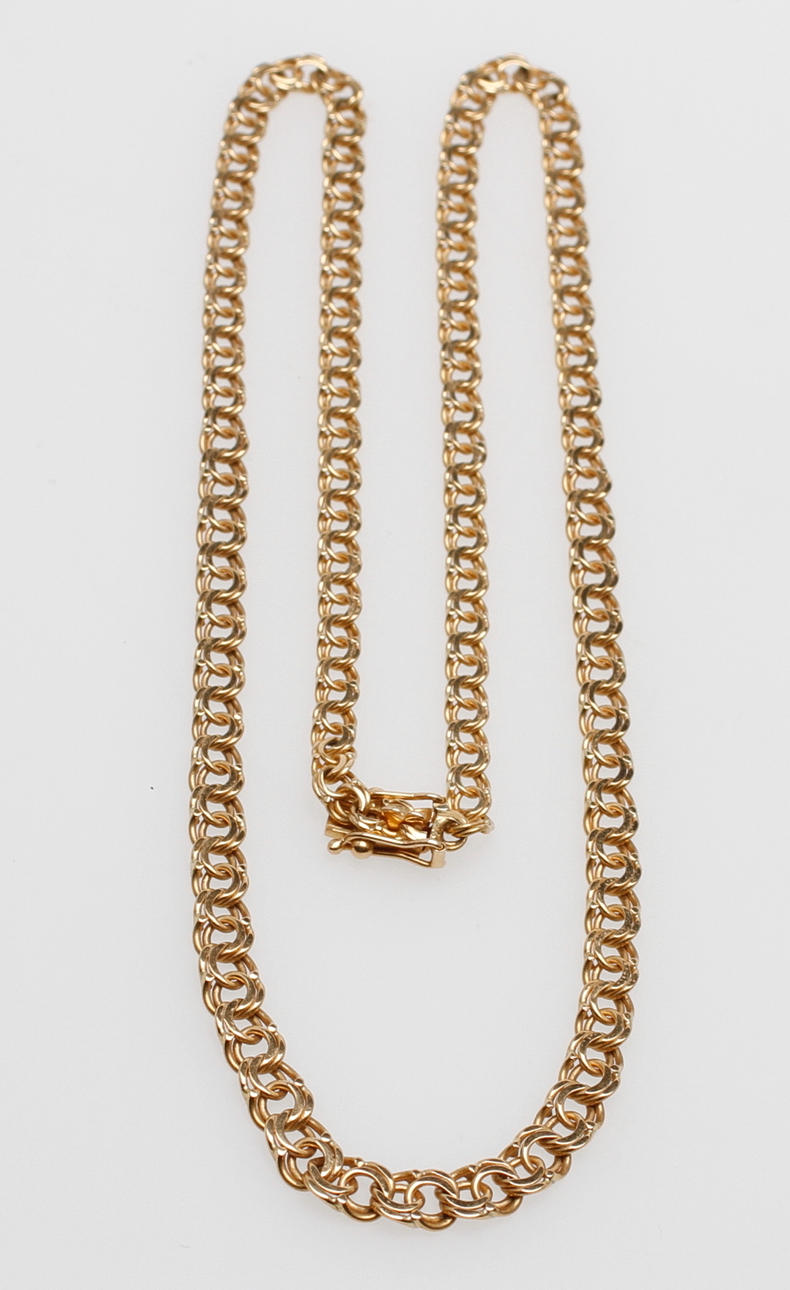 HALSBAND, 18k guld, ca 16,2g.