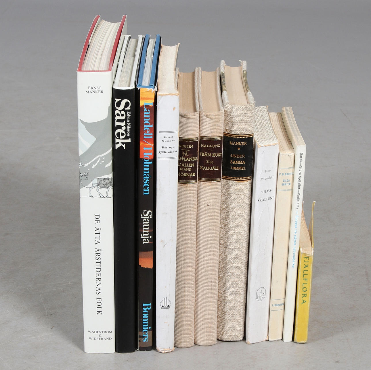 BÖCKER, fjällnatur och samekultur. 1900-tal.