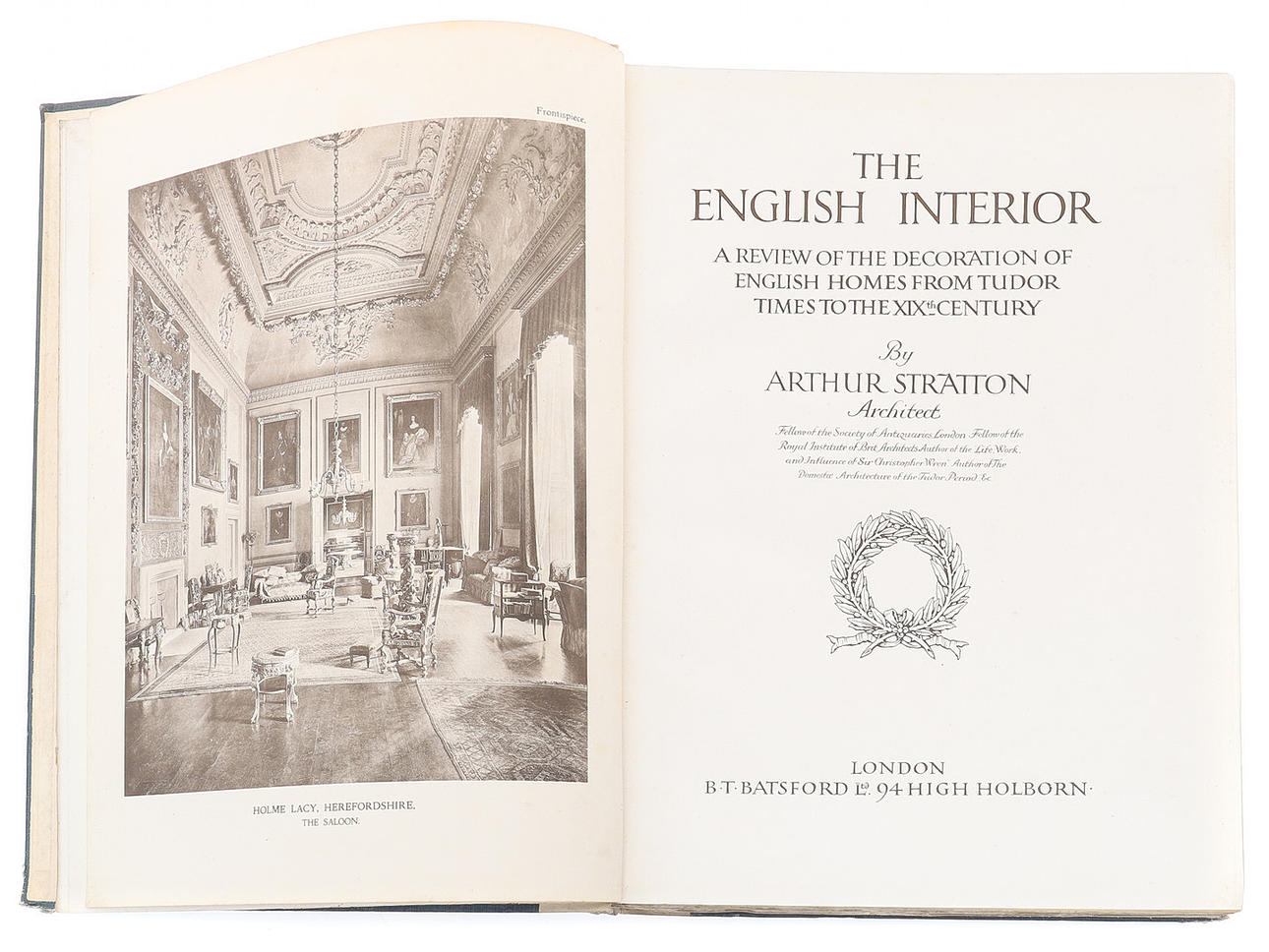 STRATTON (ARTHUR) DEN ENGELSKA INTERIÖREN.