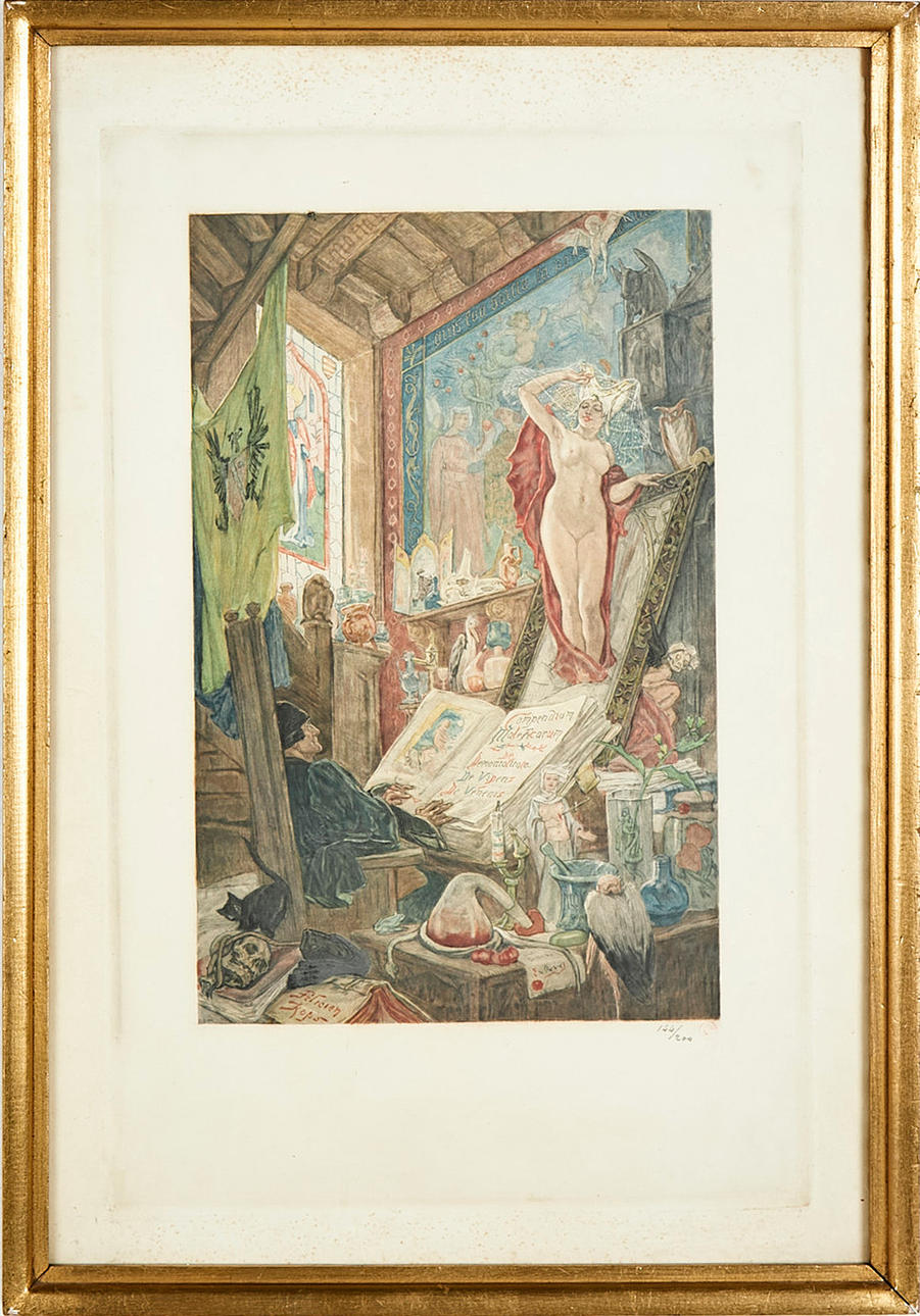 FELICIEN ROPS (1833-1898). 