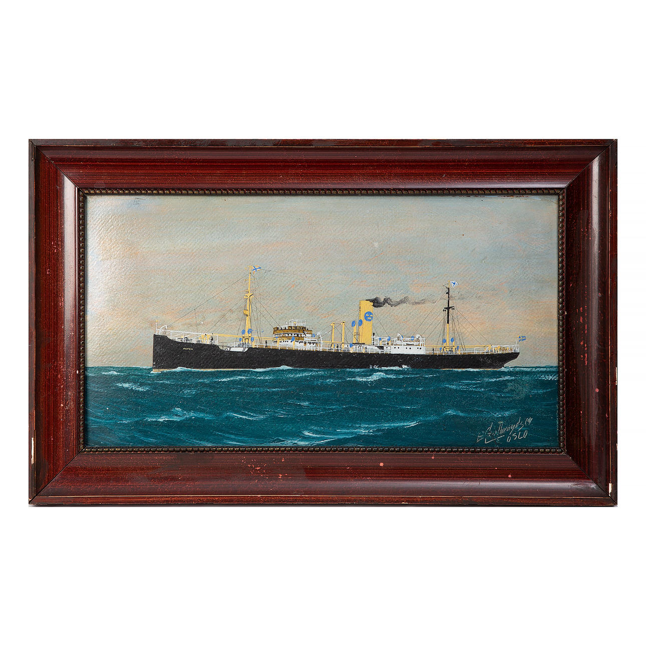 ERLING GULBRANDSEN. Oil on canvas.