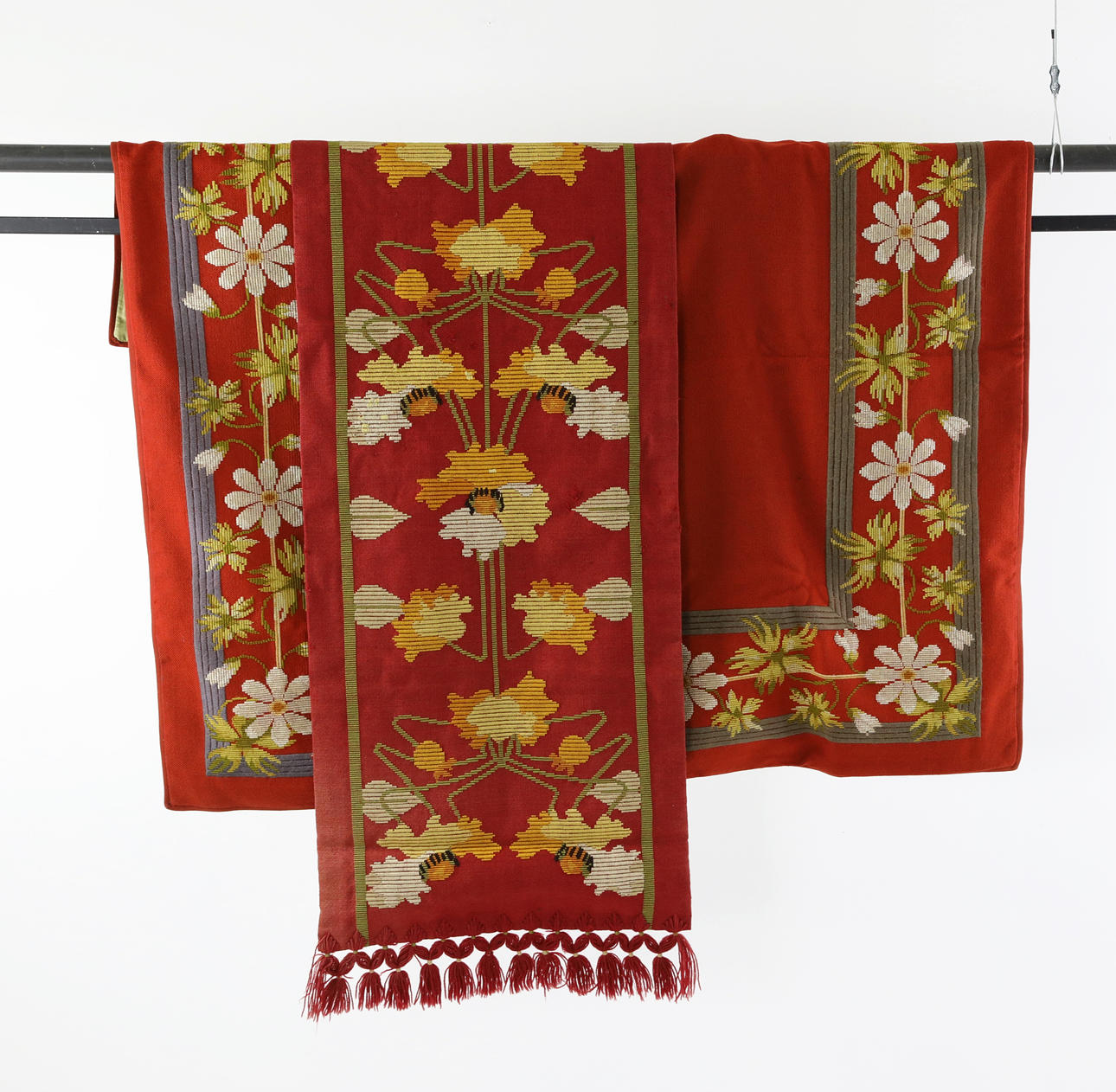 VORHANG/VORHANG, 4 Teile, Jugendstil, 18/1900.