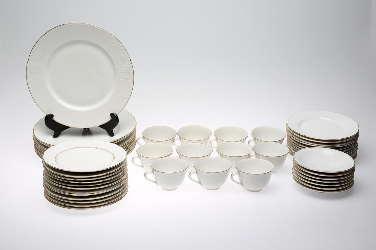 LOUISE ADELBORG. Kaffeservis, "Swedish grace" Rörstrand, 1900-tal.