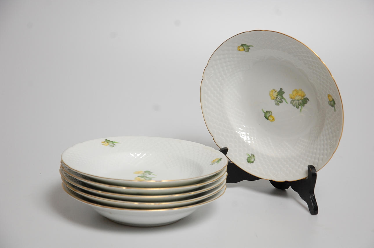 TALLRIKAR, 6 st, Bing & Gröndahl.