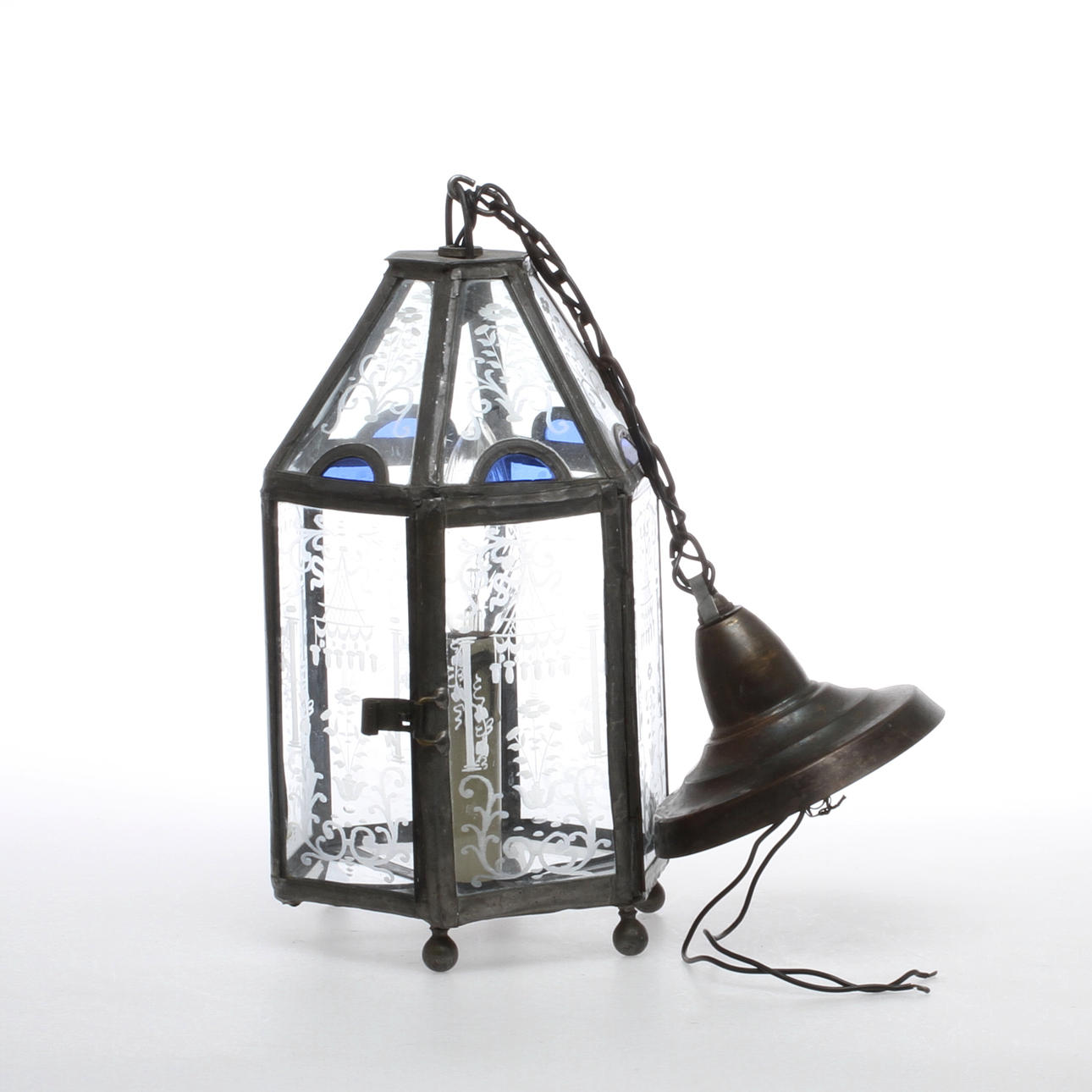 TAKLYKTA, blyinfattat glas, 1900-tal.