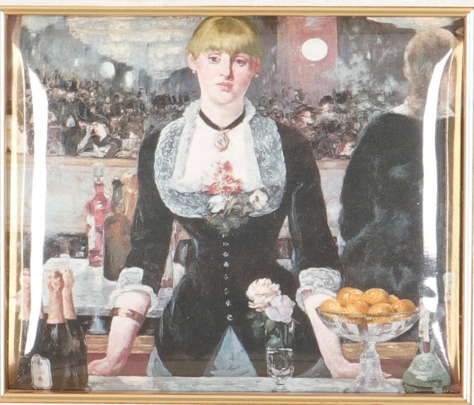 OFFSETTRYCK PÅ PLAST, efter Edouard Manet.