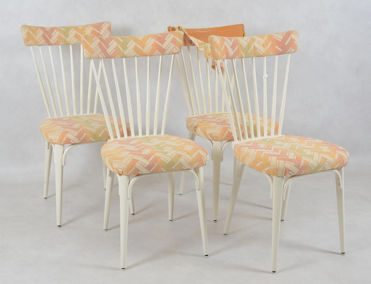 STEN BLOMBERG. PINNSTOLAR, 4 STYCKEN, "Essbe serien" 1940/tal.