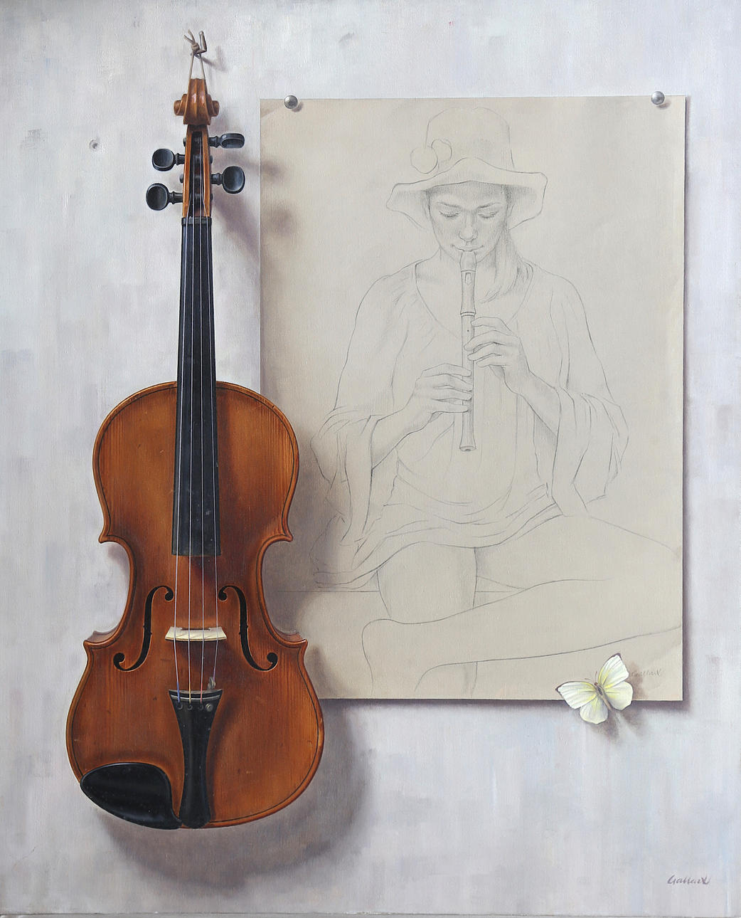 LLUÍS GALLART. Trompe-l'œil.