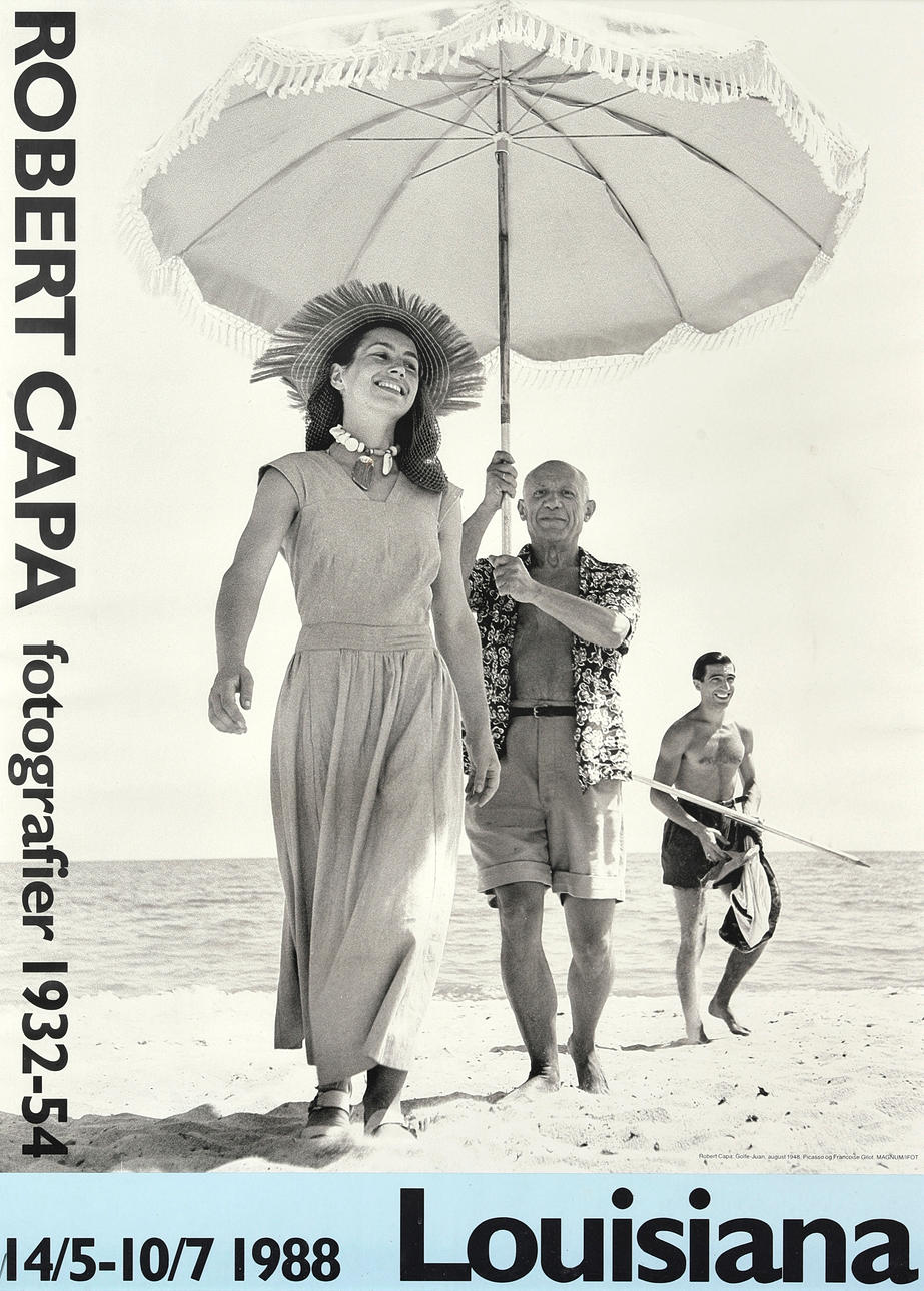 ROBERT CAPA, 'Picasso', Luisiana, 1988, póster.