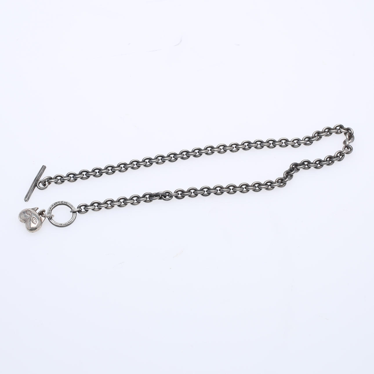 HALSKEDJA, sterlingsilver, vikt ca 75 gram.