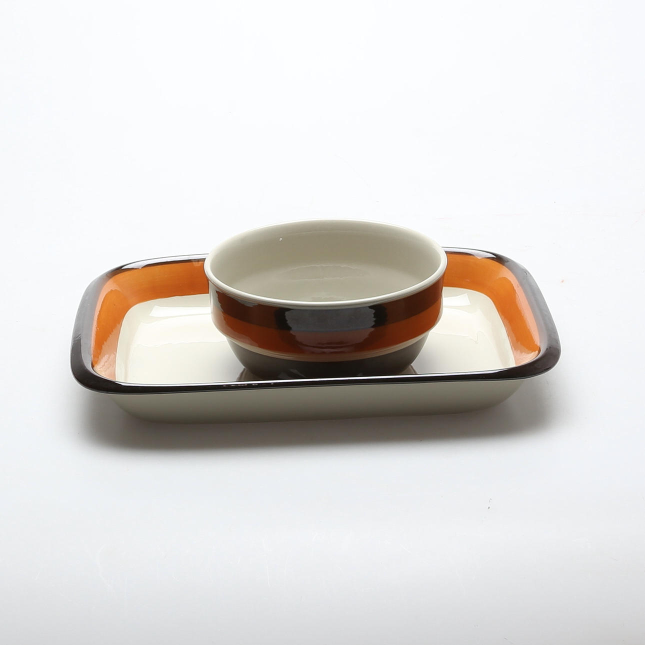 MOLDS 2 pcs, ceramics, Rörstrand "Annika" 1900s.