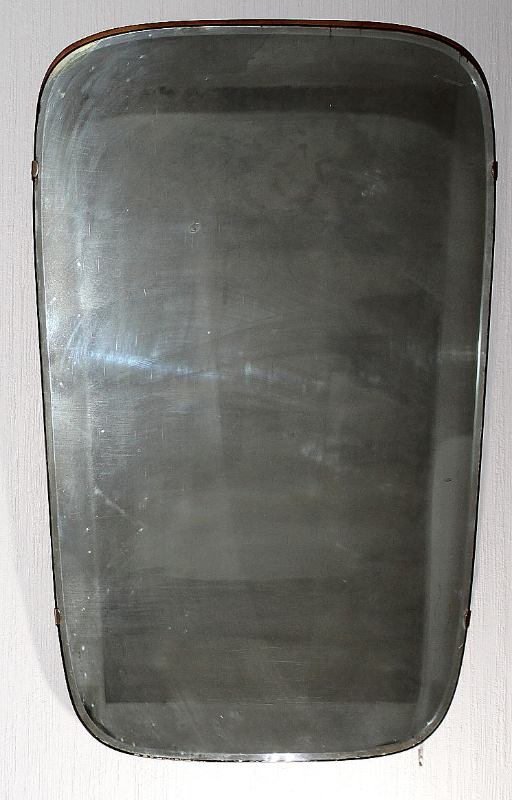 SPEGEL, med fasettslipat glas, Fejdes.