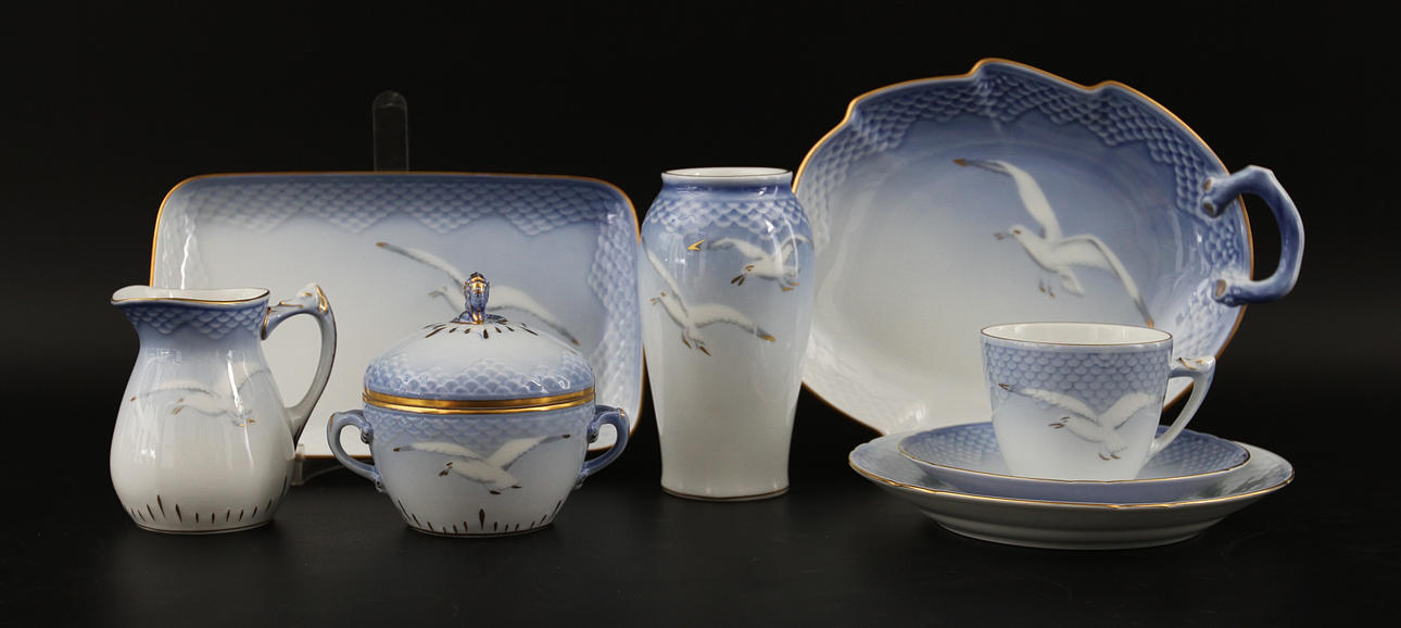 KAFFESERVIS, "Måsen", Bing o Gröndahl, 29 delar.