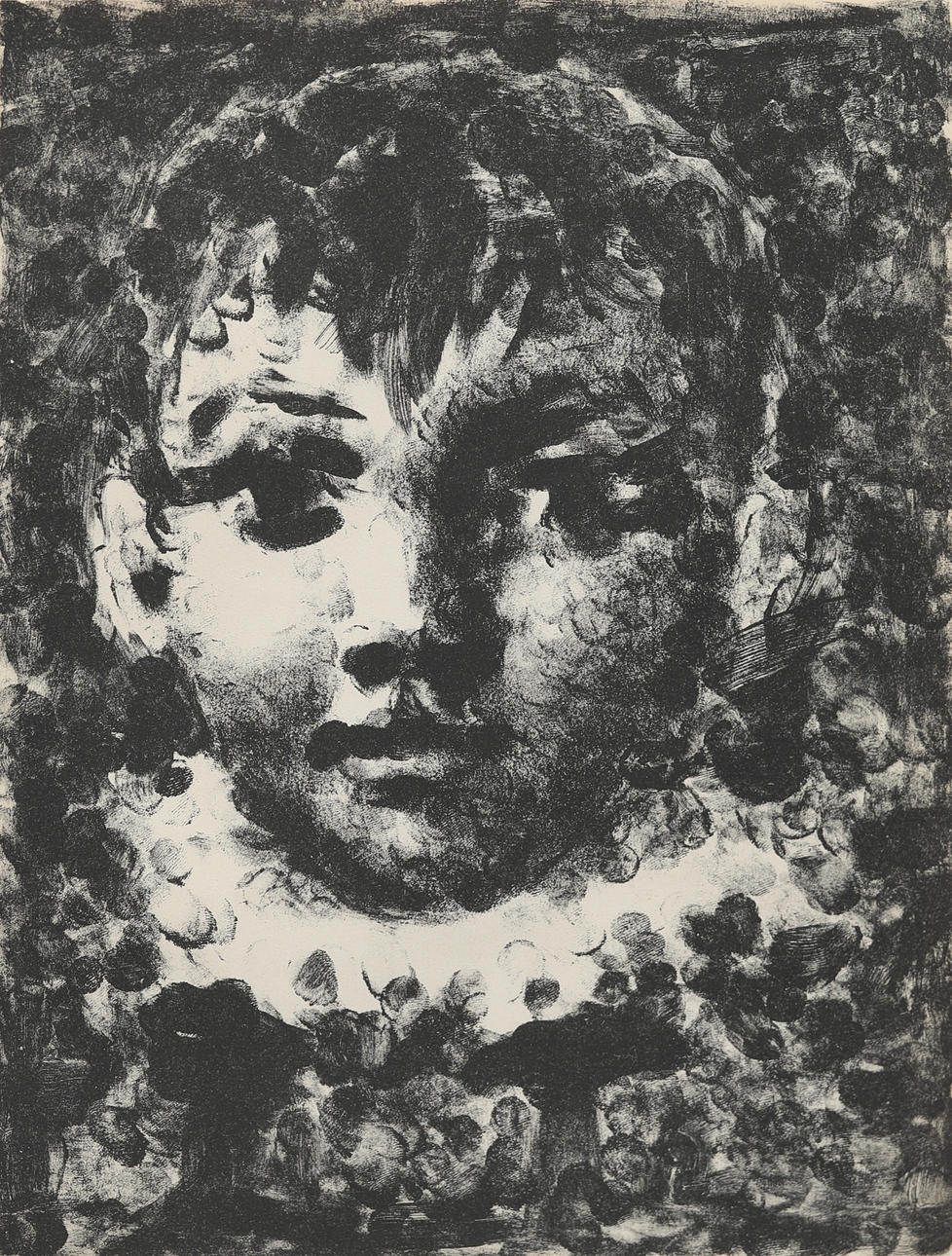 PABLO PICASSO. "CLAUDE", litografia, tehty 1950.