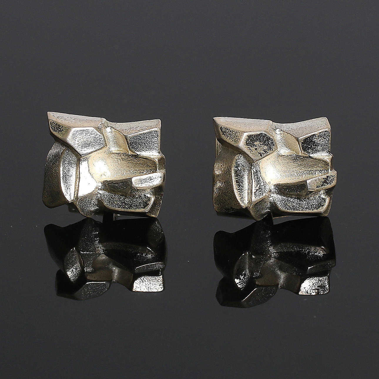 MANSCHETTKNAPPAR, sterlingsilver, Björn Weckström, Lapponia, Finland. 1974.