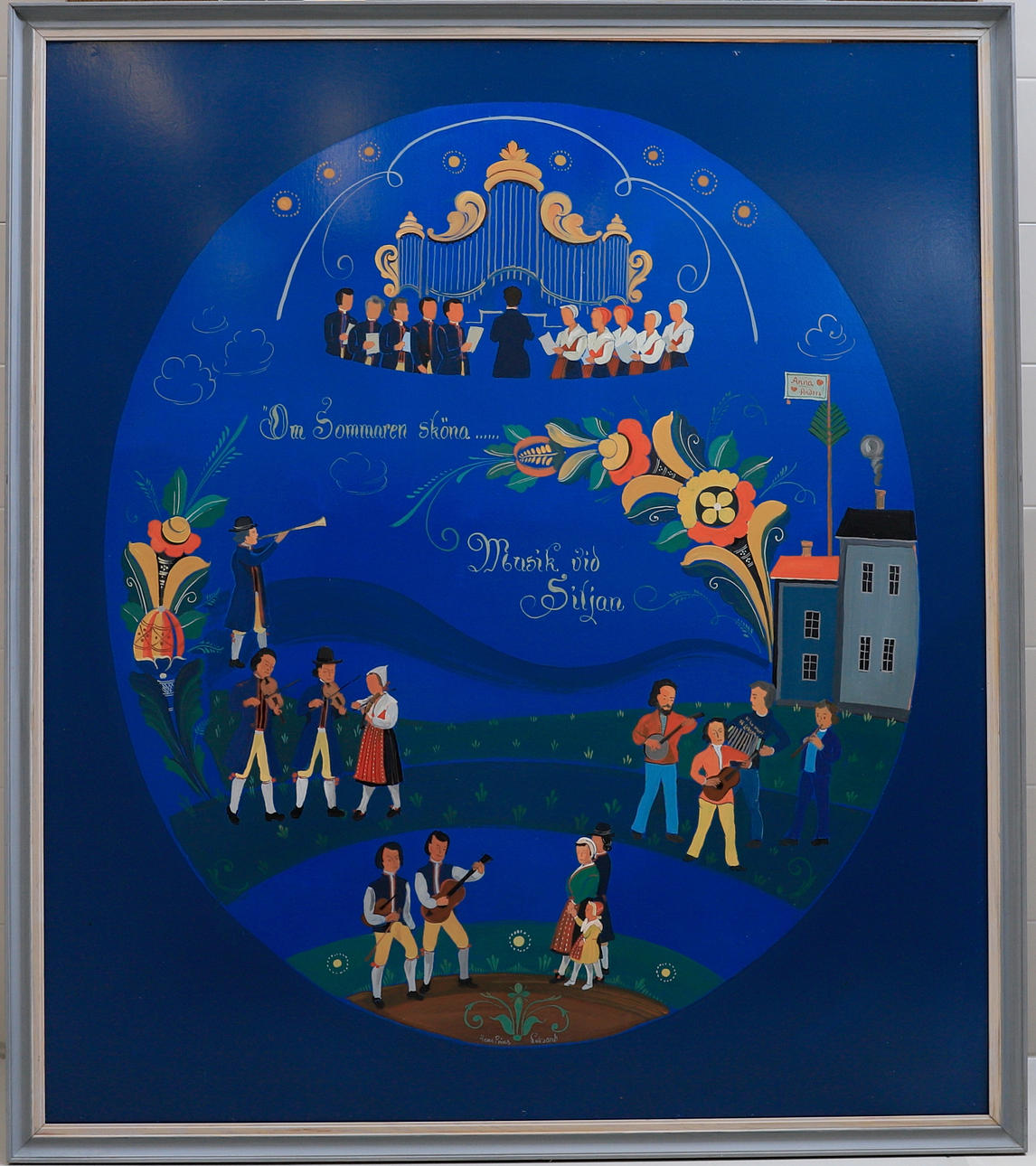 HANS PRINS. oil on Board, signed.