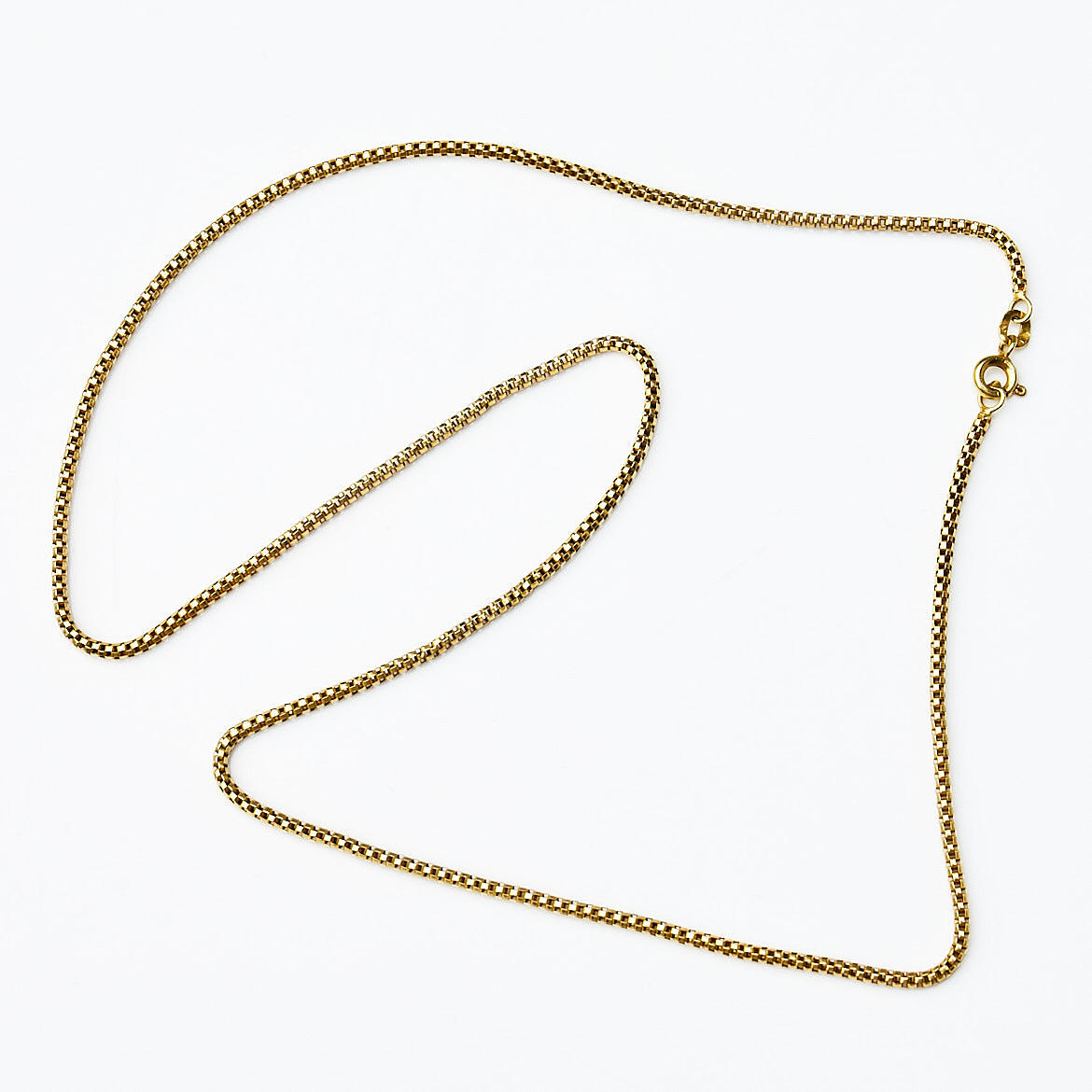 COLLAR, oro 18k, cola de zorra, 1900.