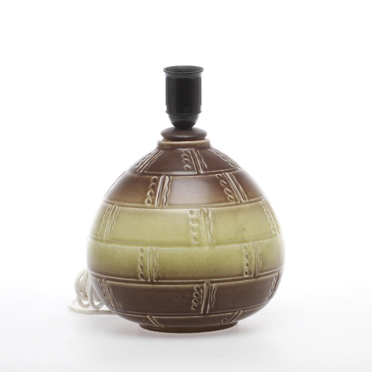 BORDSLAMPA, stengods, Gertrud Lönegren, Rörstrand.