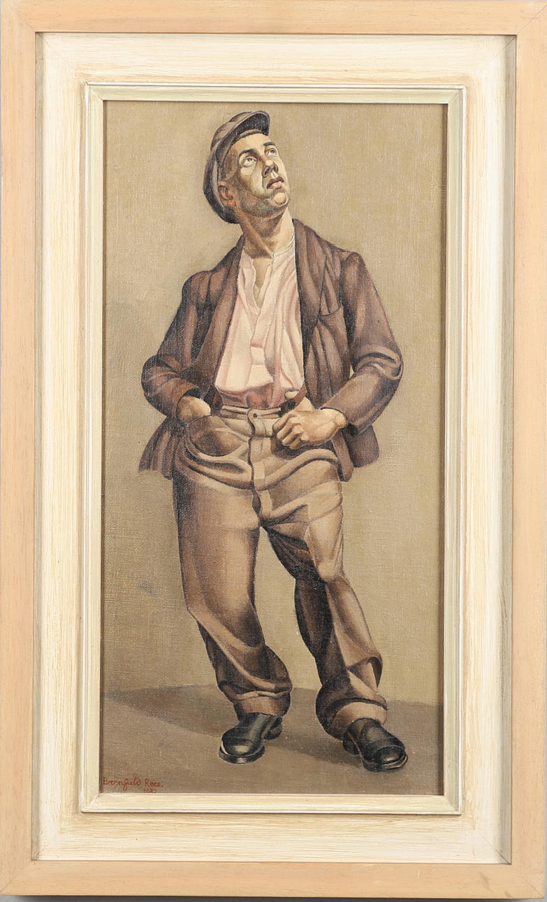BROMFIELD REES (1912-1965). THE WELSH MINER.