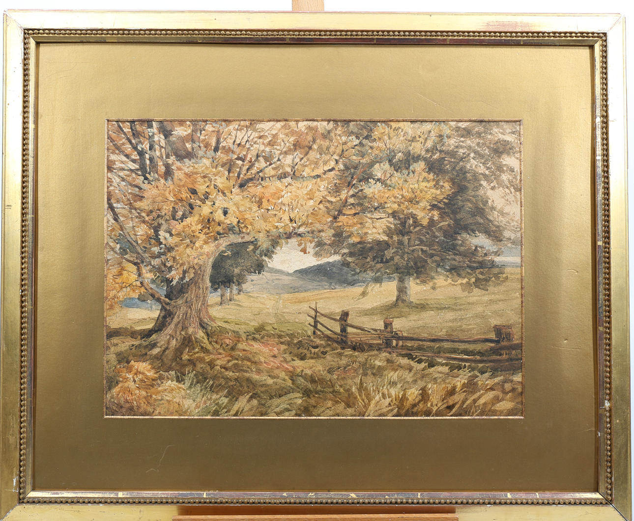 OIDENTIFIERAD KONSTNÄR. Akvarell, Landskapsbild, England, 1800-1900-tal.