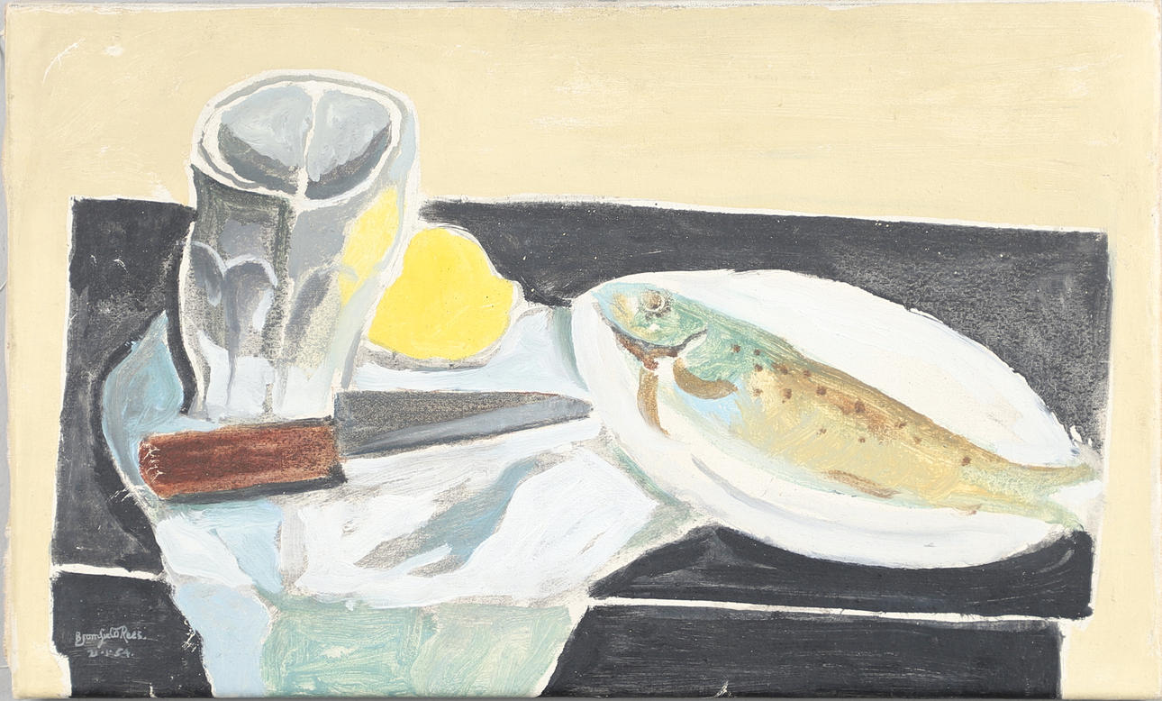 BROMFIELD REES (1912-1965). A SIMPLE MEAL.