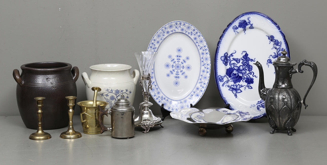 DIVERSE, 11 delar, 1800-1900-tal.