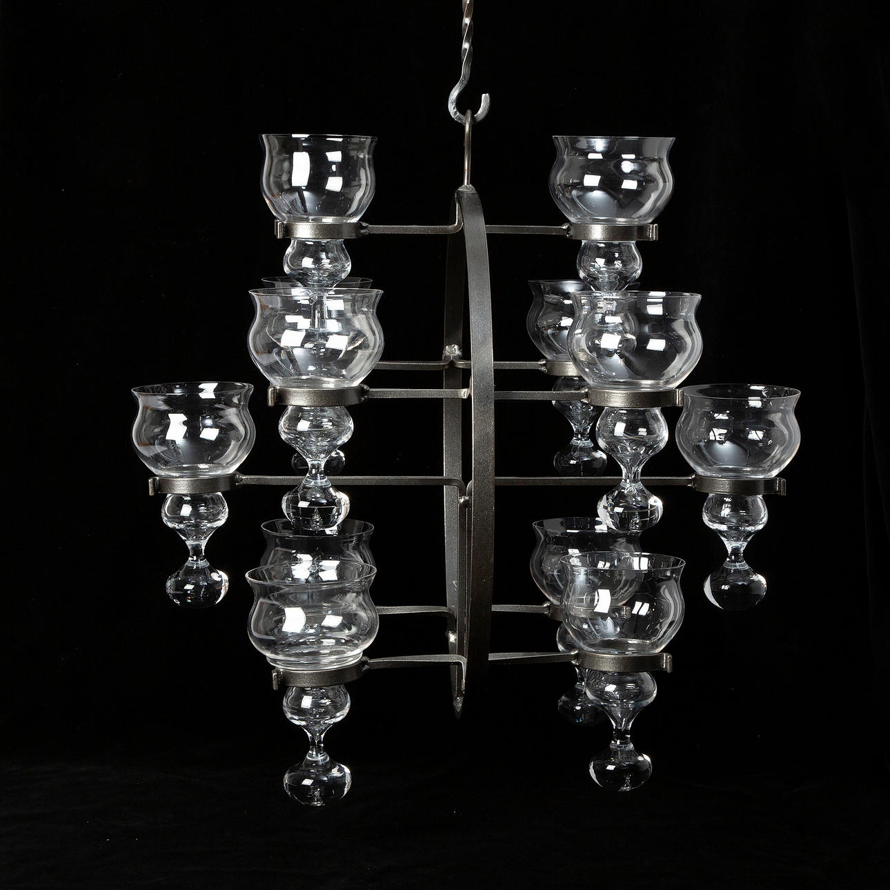 Bertil Vallien, ljuskrona, Boda Smide.