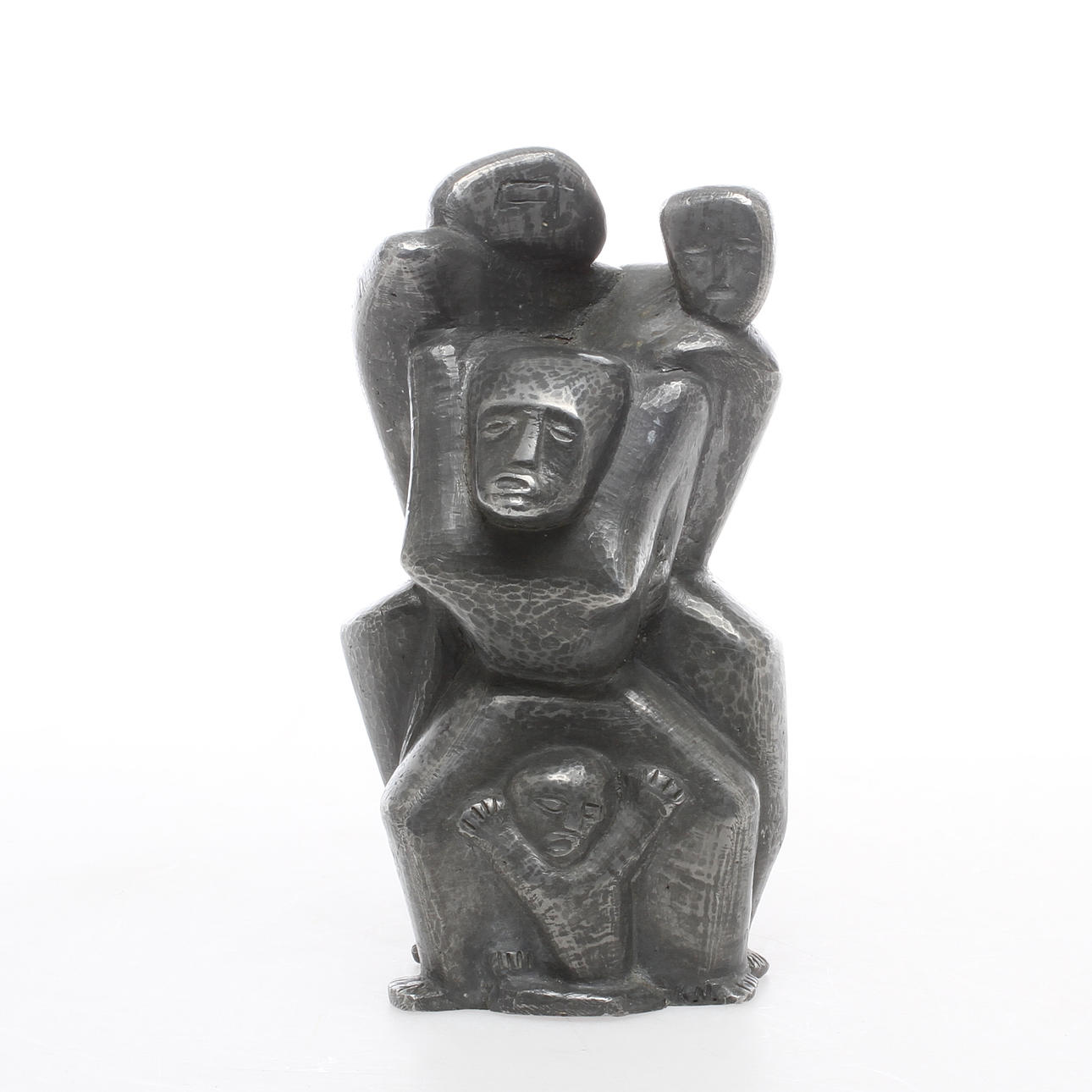 SKULPTUR, troligen bly, signerad KN, enligt uppgift Karin Norelius.