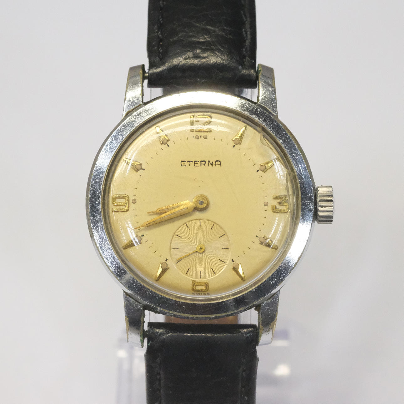 ETERNA, WRIST WATCH, MANUAL, 1950s.